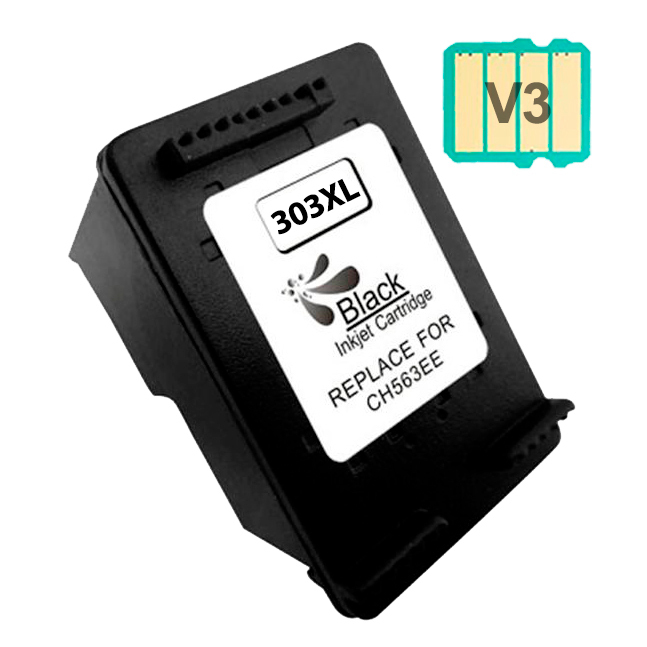 HP 303XL Negro Cartucho de Tinta - T6N04AE/T6N02A