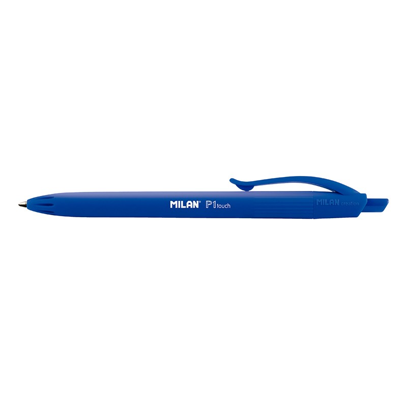 Milan P1 Touch Boligrafo de Bola Retractil Azul