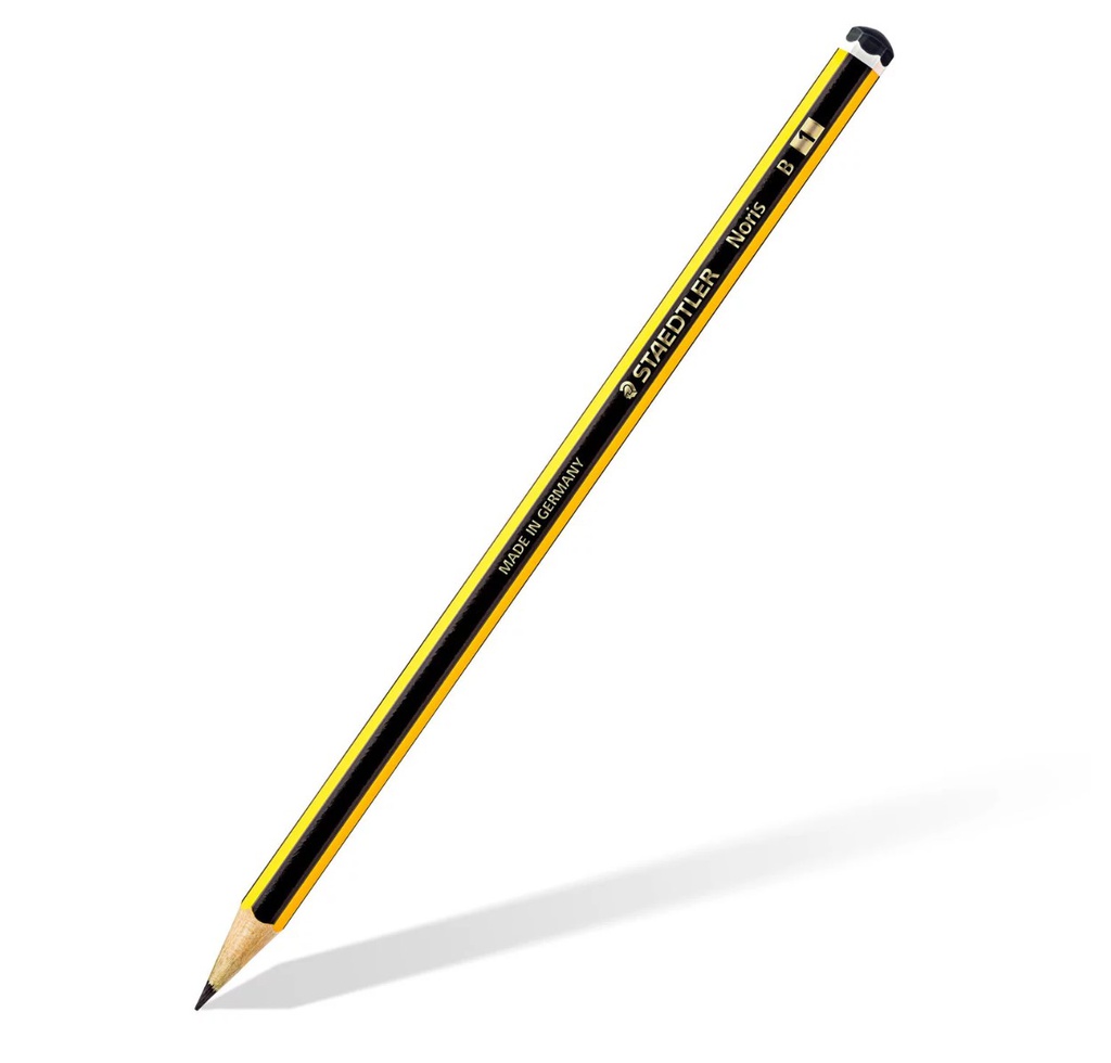 Staedtler Noris 120-1 Lapiz de Grafito Hexagonal - Mina B