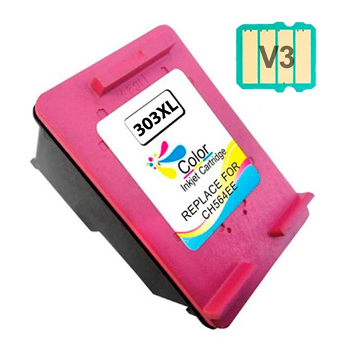 [MT-303XLC] HP 303XL Color Cartucho de Tinta - T6N03AE/T6N01AE