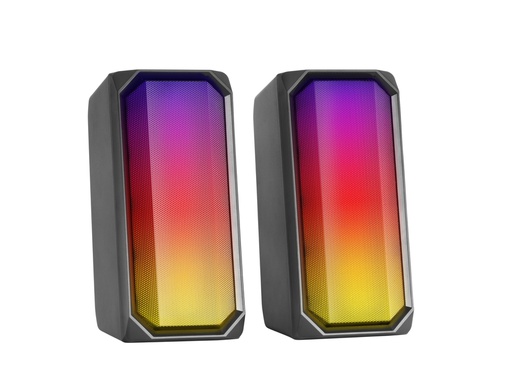 [TAC-ALT MSRGB BK] Altavoces con Bluetooth Mars Gaming MSRGB/ 15W/ 2.0