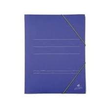 [1045] CARPETA DE GOMAS MARIOLA CON SOLAPA CUARTO AZUL