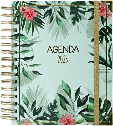[MIM50701] Sweetcolor Agenda Anual 2023 -  Diseño Tropical